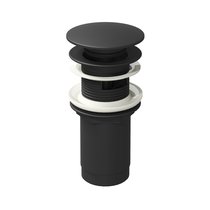 Ventil chiuvetă Click-Clack, negru