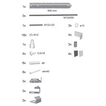 Panelkit Rosa universal