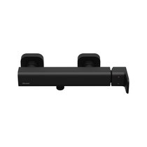 Baterie 10° Free black de perete, pentru duș