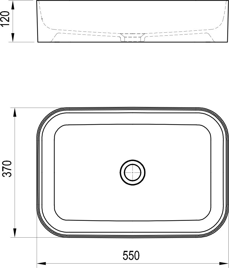 Chiuvete ceramice Ceramic Slim R