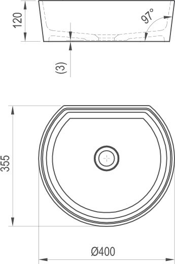 Chiuveta Moon 1C