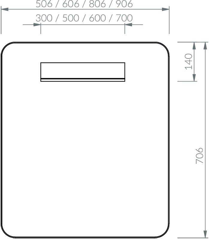 Oglinda Strip 500/600/800/900