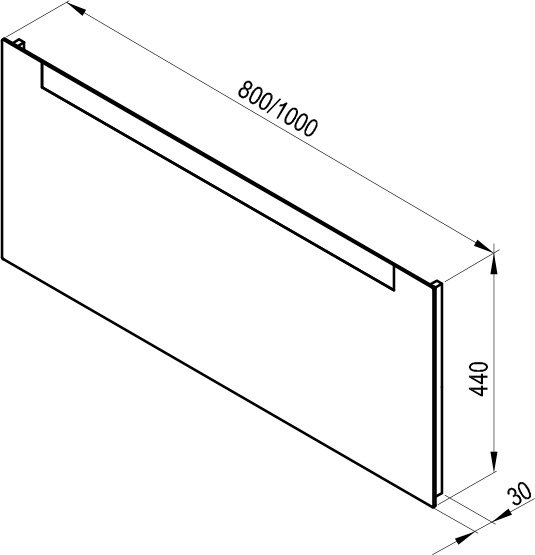 Oglindă Clear 800