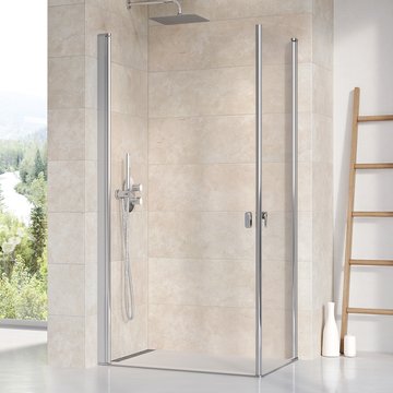 Cabină de duş rectangulară Chrome CRV1+CRV1